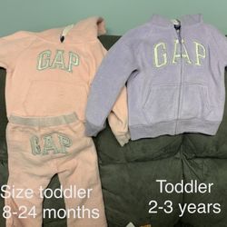 Gap Fleece Hoodies and Sweatpants  
