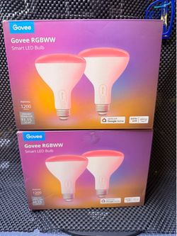 Title: Govee RGBWW Smart LED Bulbs (4-Pack) – WiFi & Voice Control