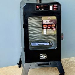 Brand new Nexgrill Oakford 1400 Pellet Grill Vertical Smoker in Black