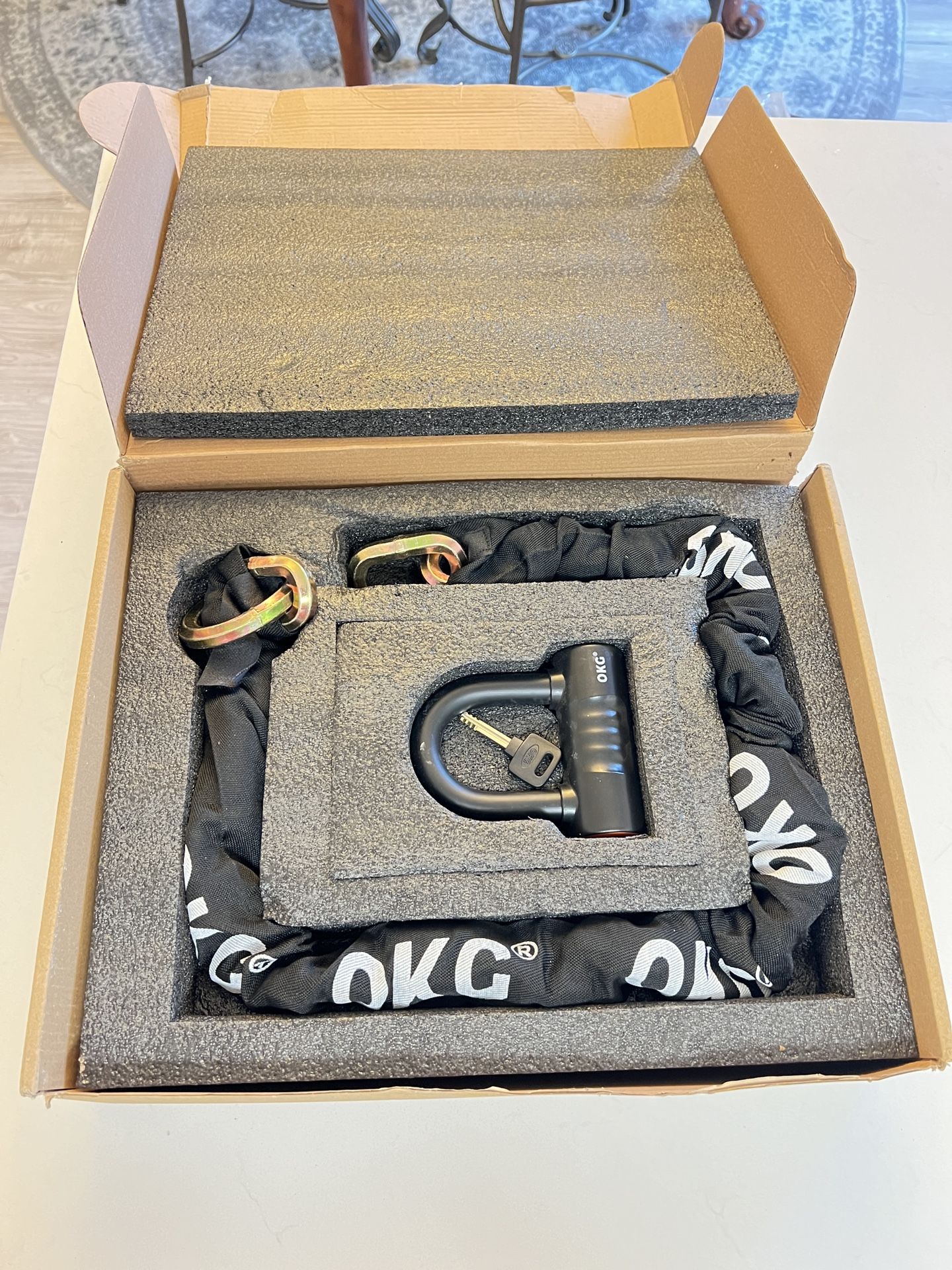 Heavy-Duty OKG Chain Lock