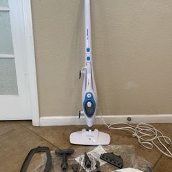 PurSteam Steam Mop Cleaner 10-in-1 with Convenient Detachable Handheld Unit  Use on Laminate, Carpet