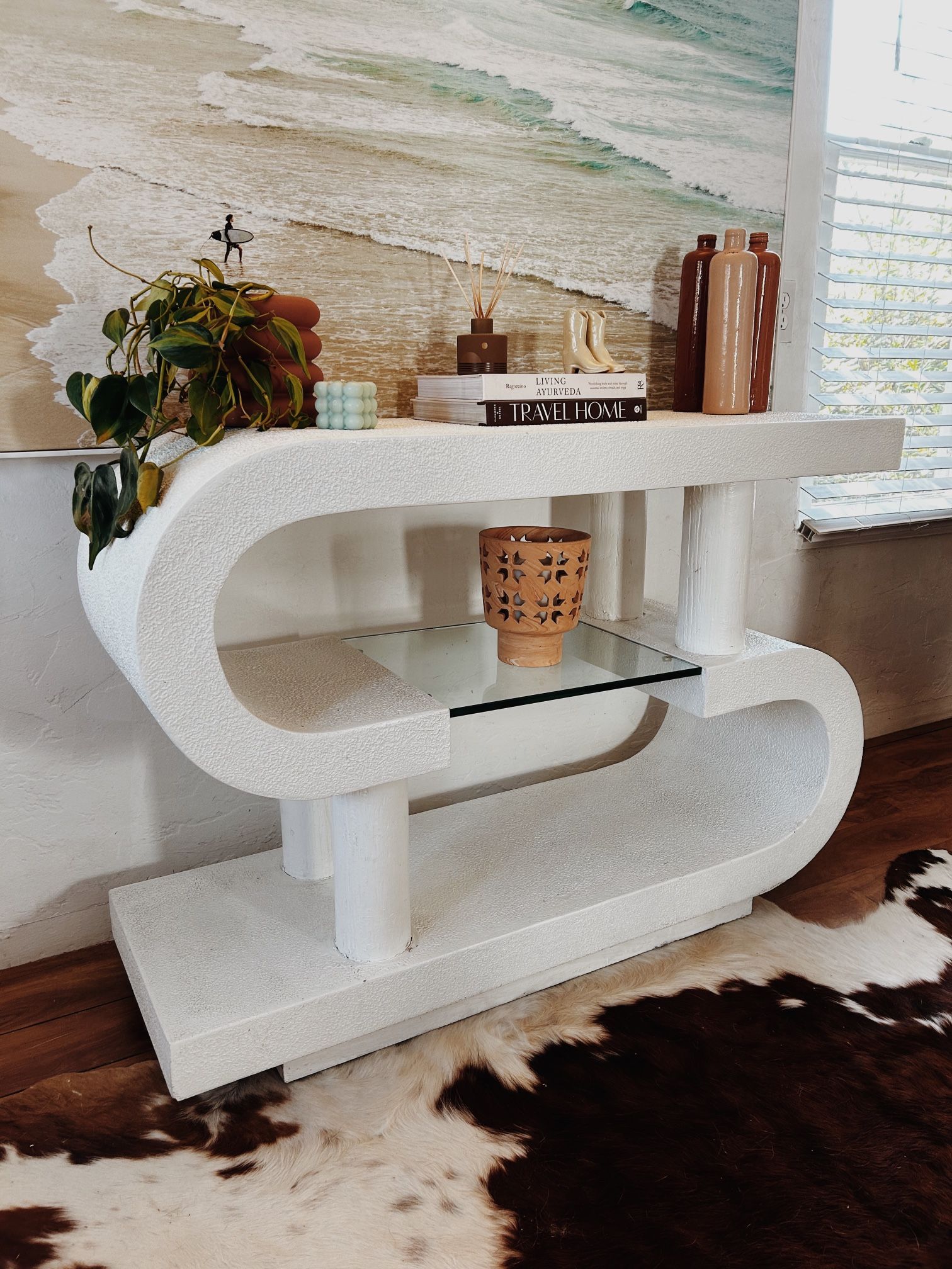 Post Modern Console Table 