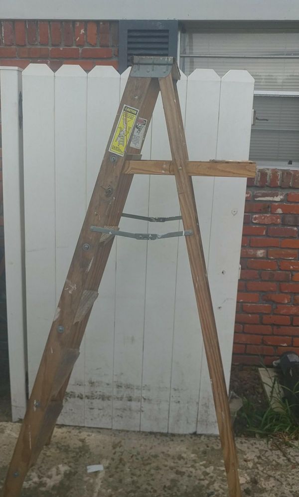 Wooden ladder for Sale in Jacksonville, FL OfferUp