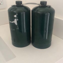 Two Medium Gas Tanks 
