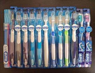 Oral B and Colegate Toothbrushes