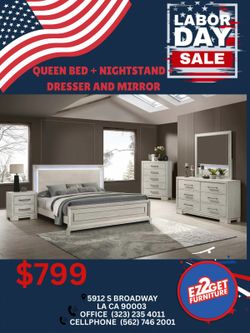 4pcs Bedroom Set with $50 with