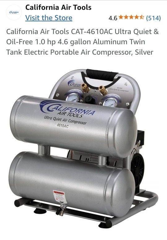 California air tools, air compressor.
