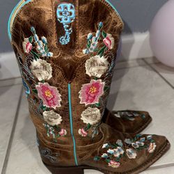 Authentic Girl Leather Boots 