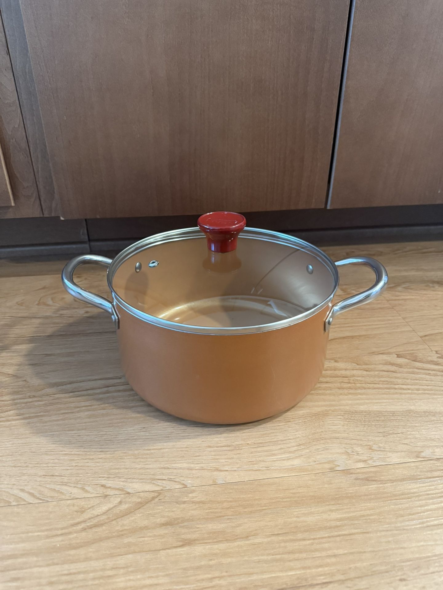 Non Stick Stock Pot With Lid