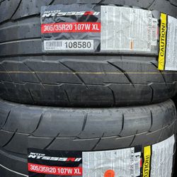 Nitto R2 305/35/20 Drag Radial Tires $375 Each