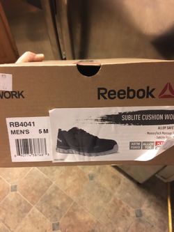 Reebok steel toe