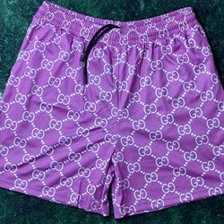 Custom Designer Shorts Gucci
