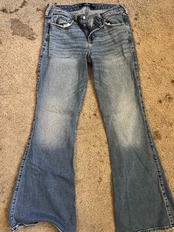 Hollister flare low-rise jeans