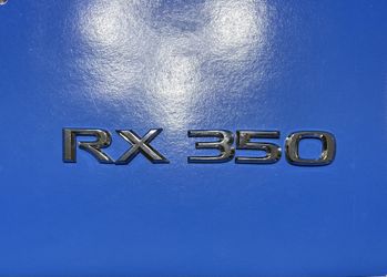 Lexus RX 350 Lift Gate Letters
