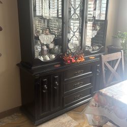 Real Wood China Cabinet