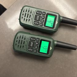Brand New 10 Mile Range Walkie Talkie’s