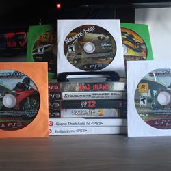 PlayStation 3 Games Lot (💲10 Each & Up Firm)