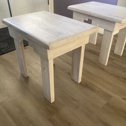 Solid Pine End Tables