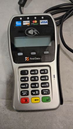 First Data FD35 PIN Pad Credit Card Reader - Used