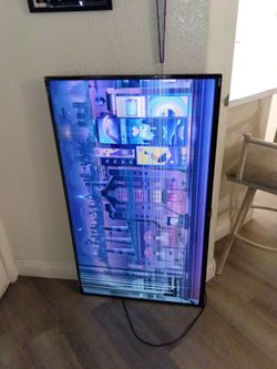 55 or 60 inch no remote what u see u get for 50$