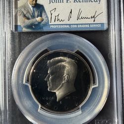 2004-S Kennedy Half Dollar 50C – PCGS PR69 DCAM – Deep Cameo Proof Coin