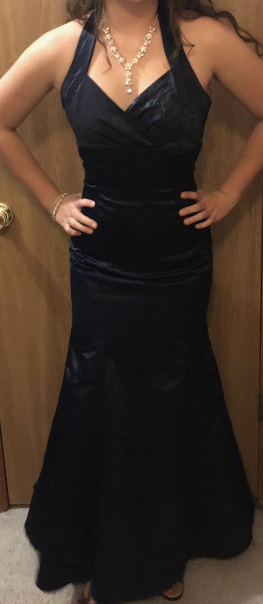 Navy Blue Prom/Ball Dress