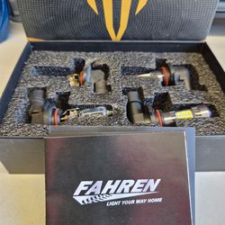 Car L.E.D headlights