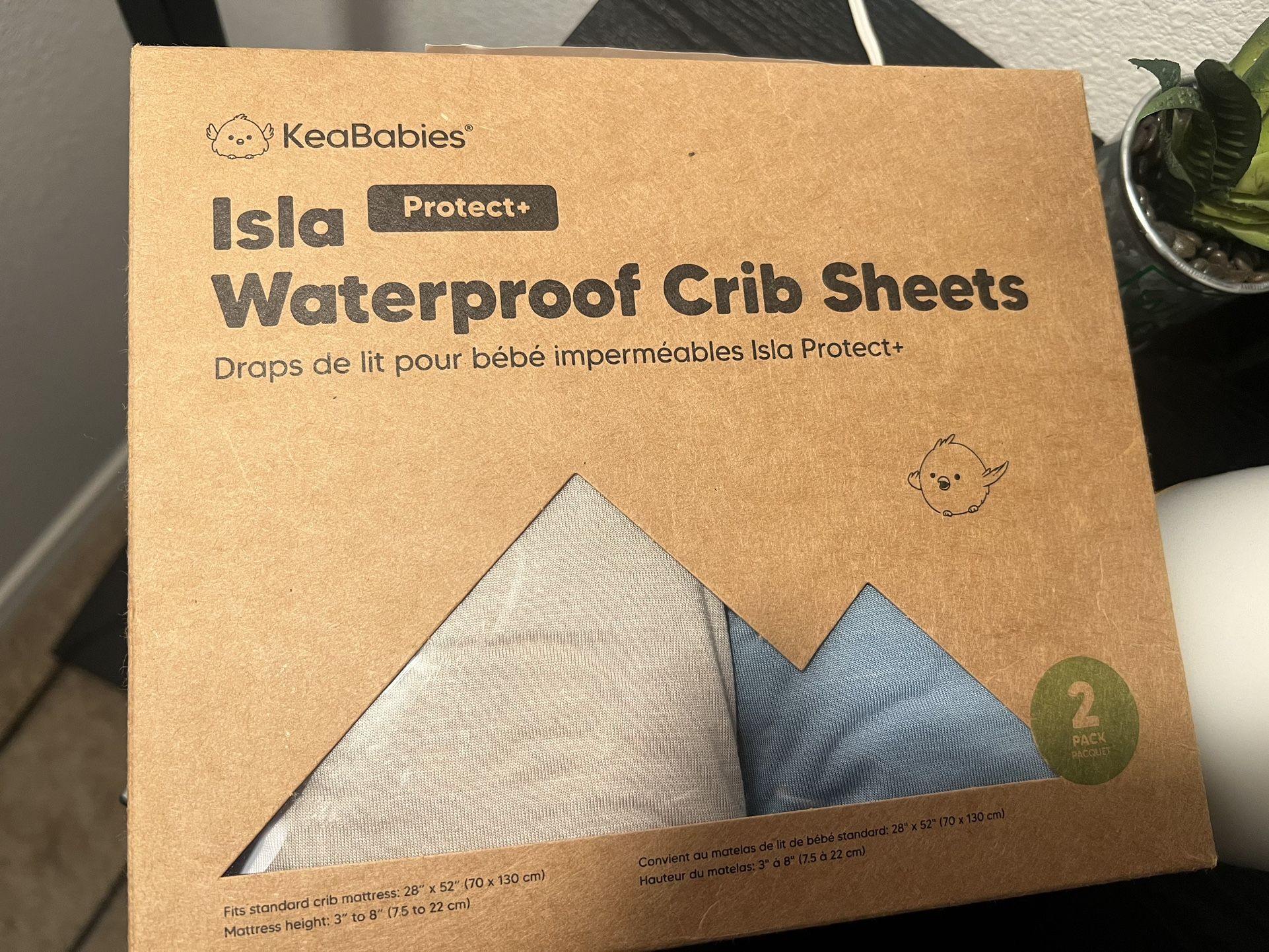 New In Box Crib Sheets