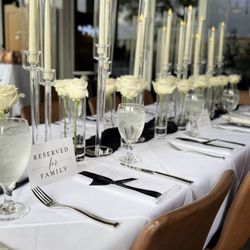 Glass Flower Bases For Party Decor 