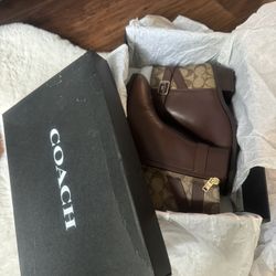 Coach Women’s Leather Boots Size 7.5