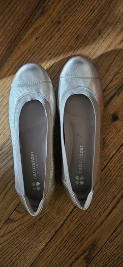 Gold Flats Girls Dress Shoes 4.5 Big Girls