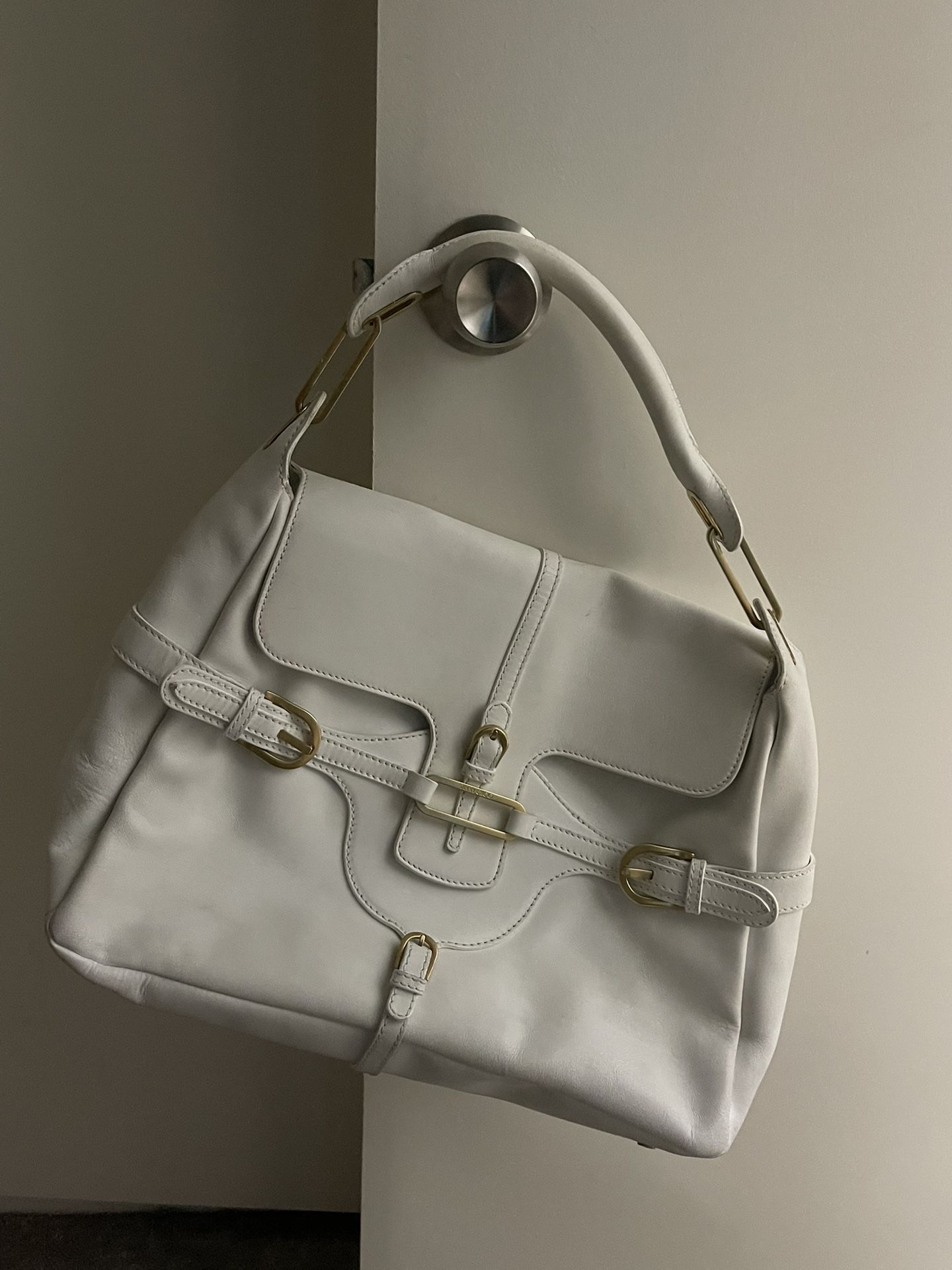 Jimmy Choo Tulita Leather Handle Bag