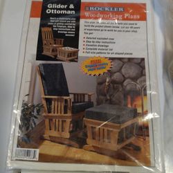 Rockler Woodworking Glider Chair And Ottoman Plans And Hardware Set