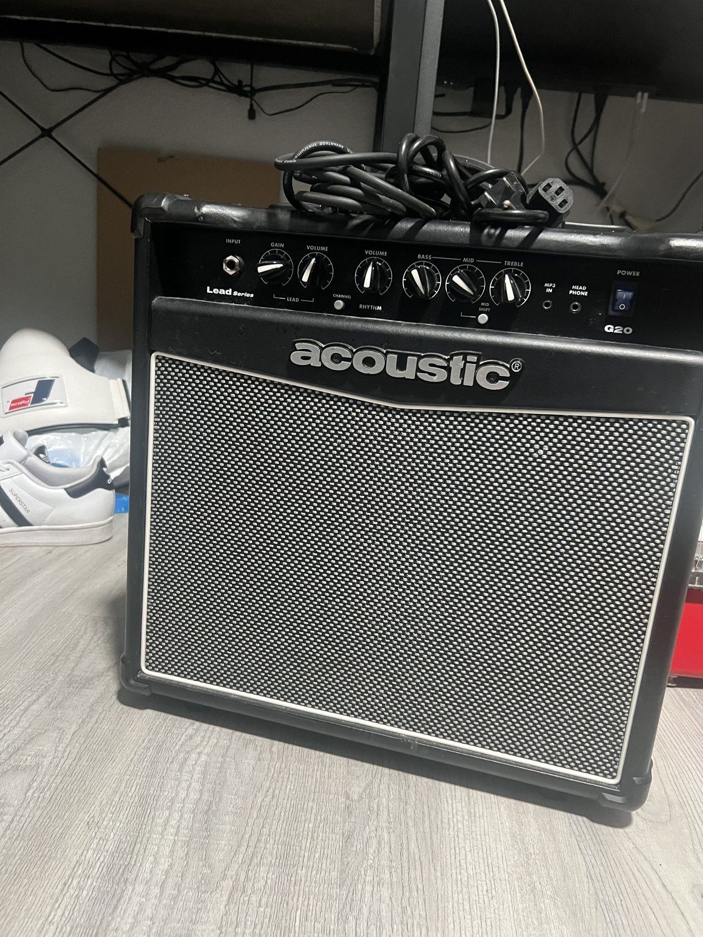 Guitar And Acoustic Guitar Amp