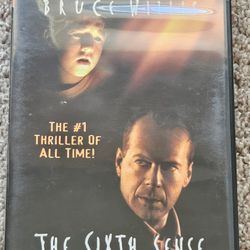 The Sixth Sense DVD Movie With Bruce Willis 