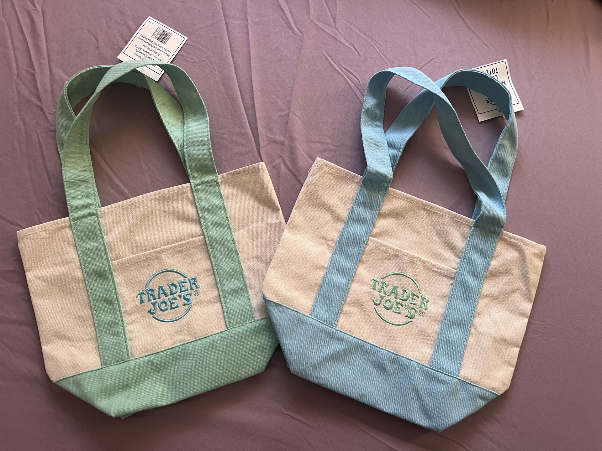 Trader Joe’s Mini Pastel tote