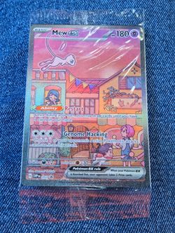 Pokemon Mew Ex 151 Promo SEALED