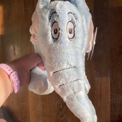 Kohls Cares HORTON HEARS A WHO Blue Elephant Dr Seuss Plush Stuffed Toy new