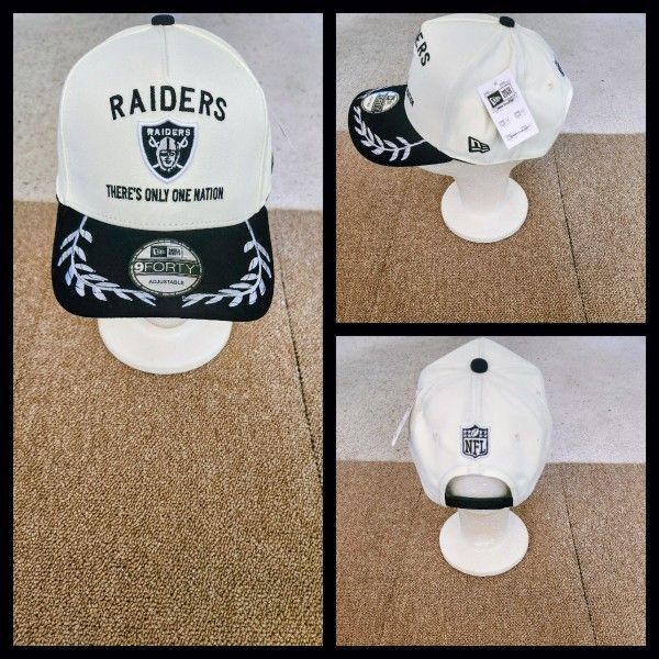 LAS VEGAS RAIDERS NFL FOOTBALL π SNAPBACK HAT.