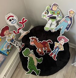 Toy Story Character Cutout Decorations Set of 7