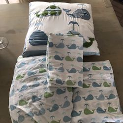 Whale Full Bedding Sheet Set