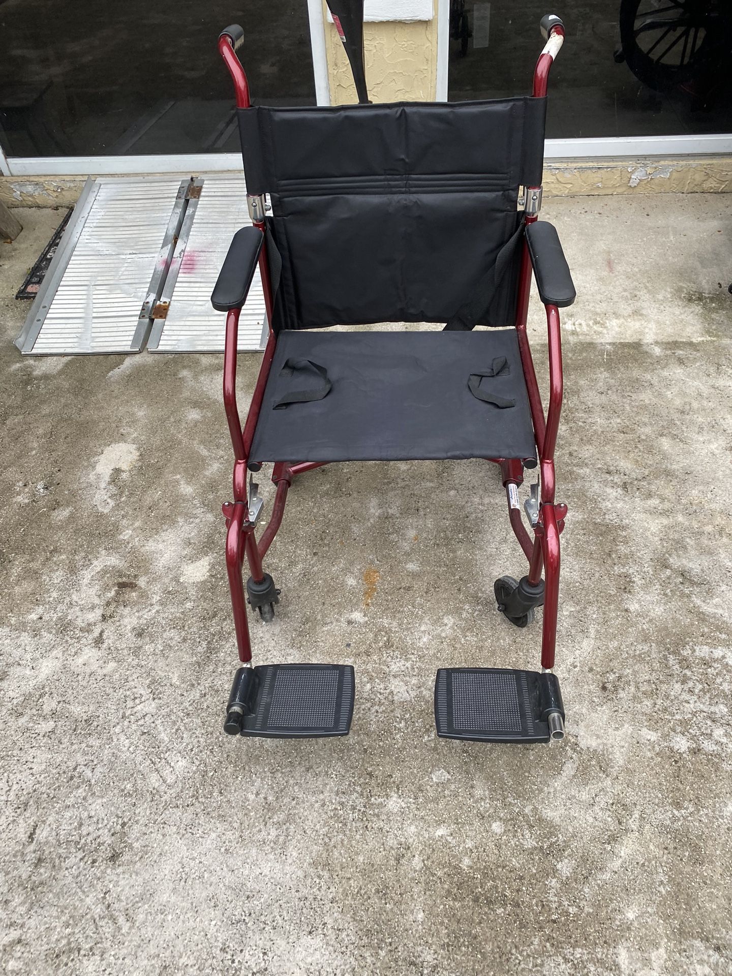 Transport Chair, Ultralight Weight 19 Pounds