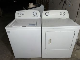 AMANA WASHER & GAS DRYER