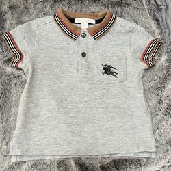 Toddler Boy Burberry Polo