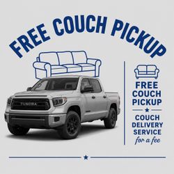 FREE COUCH/ FURNITURE PICKUP