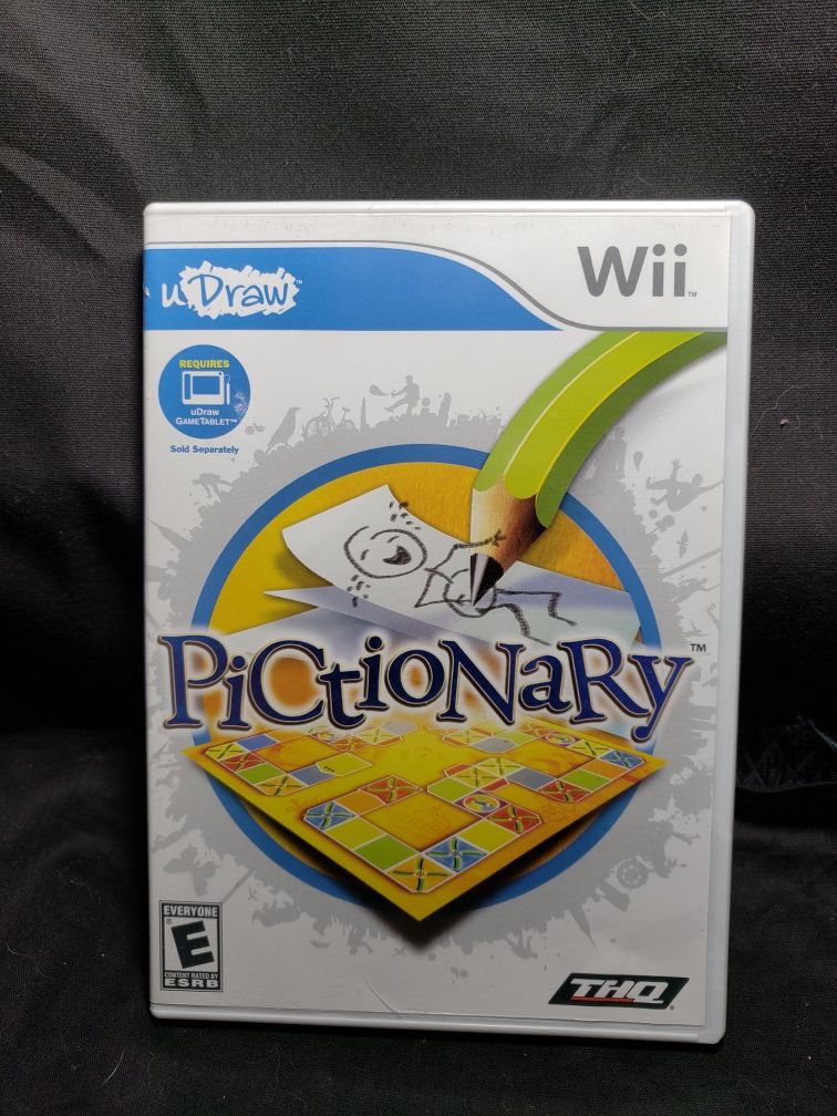 Wii pictionary game rated E