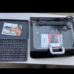 fryer Gourmia 5-in -1 food station smokeless Grill& air