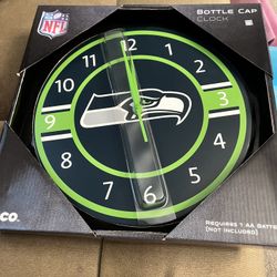 Seahawks Clock 