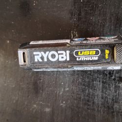 Ryobi USB Charged Lithium 2Ah Battery 