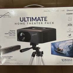 Supersonic Home Theater Projector 
